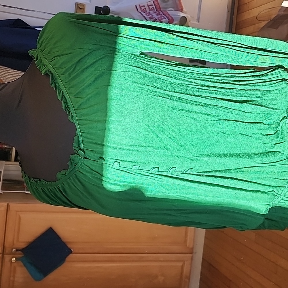 Old Navy women's green long sleeve tunic size small